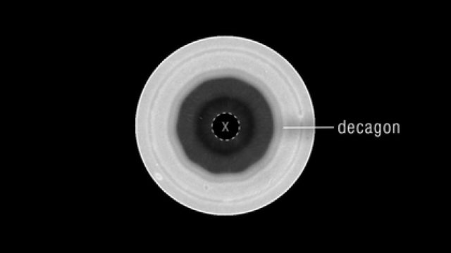 New Decagon Discovered at Saturn's South Pole Sparks Scientific Curiosity