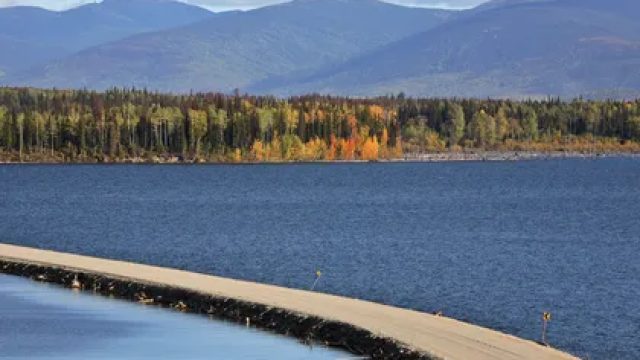 The Enigmatic Reappearance of an Island in British Columbia's Reservoir