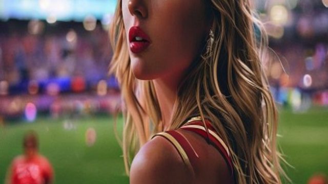 Taylor Swift Lights Up Tight End University While Supporting Travis Kelce | fipp