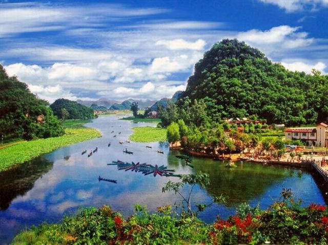 8 Chinese paradises in Tao Yuanming's works, Yunnan Dam is as beautiful as a peach blossom garden--top emoticon