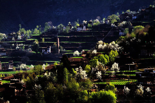 8 Chinese paradises in Tao Yuanming's works, Yunnan Bama is as beautiful as a peach blossom garden--top emoticon